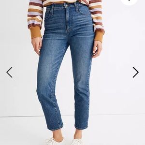 Madewell classic straight jean size 30